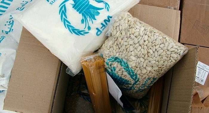 Syrians get first portion of humanitarian aid delivered by train